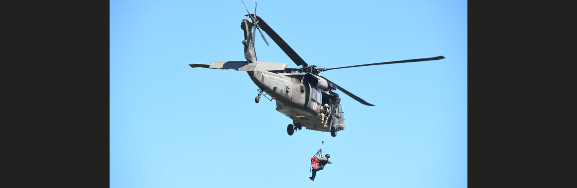 Maryland National Guard conducts rescue hoist training with Maryland Helicopter Aquatic Rescue Team